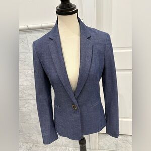 Express Denim Blue Blazer